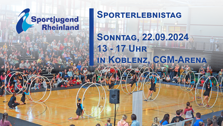 Sporterlebnistag am 22.09.2024, 13 - 17 Uhr in der CGM-Arena Koblenz